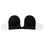 BYE-BRA - BRA WITHOUT HANDLES SHAPE U BLACK CUP B - Image 2