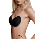 BYE-BRA - BRA ADHESIVE INTERLACED BLACK CUP B - Image 2