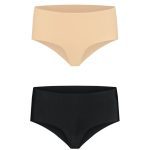 BYE-BRA - PACK 2 UNITS SEAMLESS PANTIES SIZE XL