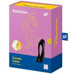 SATISFYER - CANDY CANE FINGER VIBRATOR BLACK - Image 2