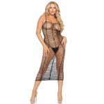LEG AVENUE - HORIZONTAL NET MAXI DRESS ONE SIZE - Image 2