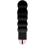 DOLCE VITA - RECHARGEABLE VIBRATOR SIX BLACK 7 SPEEDS - Image 2