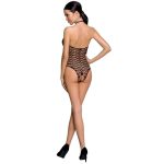 PASSION - WOMAN BS087 BLACK BODYSTOCKING ONE SIZE - Image 2
