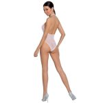 PASSION - WOMAN BS088 WHITE BODYSTOCKING ONE SIZE - Image 2