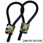 ELECTRASTIM - PRESTIGE ELECTRALOOPS ADJUSTABLE COCK RINGS CAMOUFLAGE