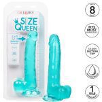 CALEXOTICS - SIZE QUEEN DILDO BLUE 20.3 CM - Image 2