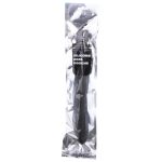 ALL BLACK - RIDGED SHOWER ANAL SILICONE 27 CM - Image 2