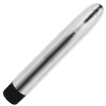 OHMAMA - CLASSIC SILVER VIBRATOR 17.5 CM - Image 2