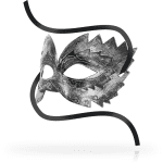 OHMAMA - ANTIZAZ MASKS VENETIAN STYLE SILVER - Image 2