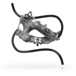 OHMAMA - MASKS VENETIAN STYLE MASK SILVER - Image 2