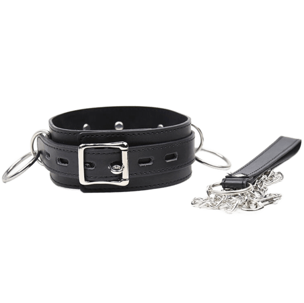 OHMAMA FETISH - SUBMISSION NECKLACE WITH 3 RINGS