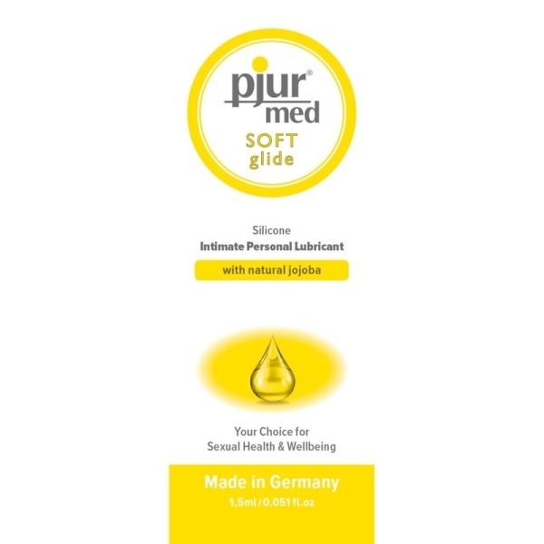 PJUR - MED SOFT GLIDE SILICONE LUBRICANT 1.5 ML