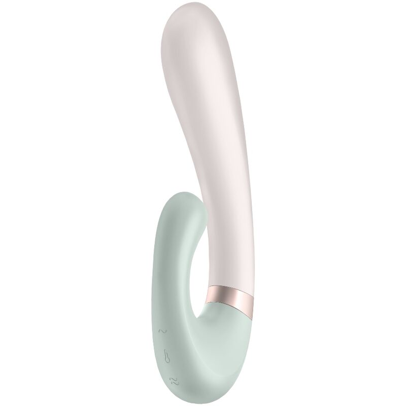 img_122296_fc2e37f09a002213e6a1886743a8b1a1_1 SATISFYER - HEAT WAVE VIBRATOR APP WHITE - Image 1