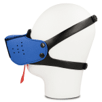 OHMAMA FETISH DOG MUZZLE - BLUE - Image 2