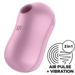 SATISFYER - COTTON CANDY AIR PULSE STIMULATOR & VIBRATOR LILAC
