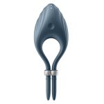 SATISFYER - DUELIST RING VIBRATOR GREY - Image 2