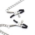 OHMAMA FETISH BLACK BALL GAG WITH NIPPLE CLAMPS - Image 2