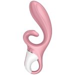 SATISFYER - HUG ME RABBIT VIBRATOR APP PINK - Image 2