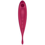 SATISFYER - TWIRLING PRO+ AIR PULSE STIMULATOR & VIBRATOR APP RED - Image 2