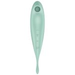 SATISFYER - TWIRLING PRO+ AIR PULSE STIMULATOR & VIBRATOR APP GREEN - Image 2