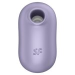 SATISFYER - PRO TO GO 2 DOUBLE AIR PULSE STIMULATOR & VIBRATOR VIOLET - Image 2