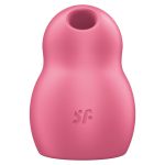 SATISFYER - PRO TO GO 1 DOUBLE AIR PULSE STIMULATOR & VIBRATOR RED - Image 2