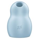 SATISFYER - PRO TO GO 1 DOUBLE AIR PULSE STIMULATOR & VIBRATOR BLUE - Image 2
