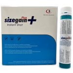 500 COSMETICS -SIZEGAIN PLUS INSTANT SHOT MALE ENERGIZER 5 UNITS - Image 2