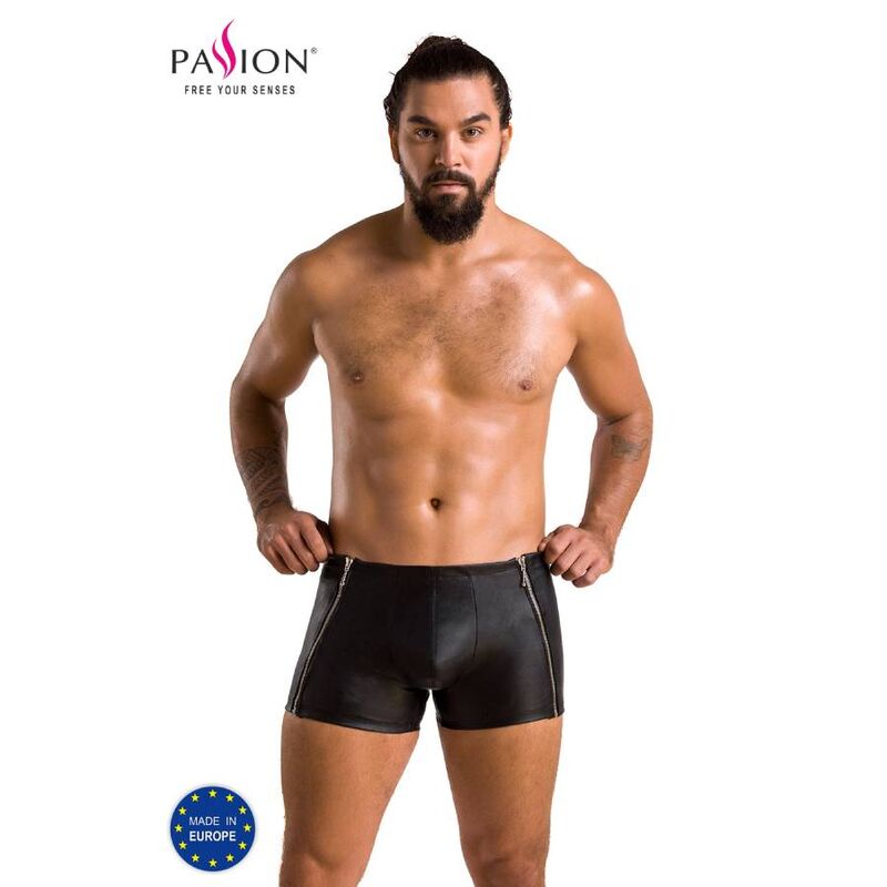 img_135927_cd05b3c958bcf59062f71cdbab45c4e8_1 PASSION - 049 SHORT MATT BLACK L/XL - Image 1