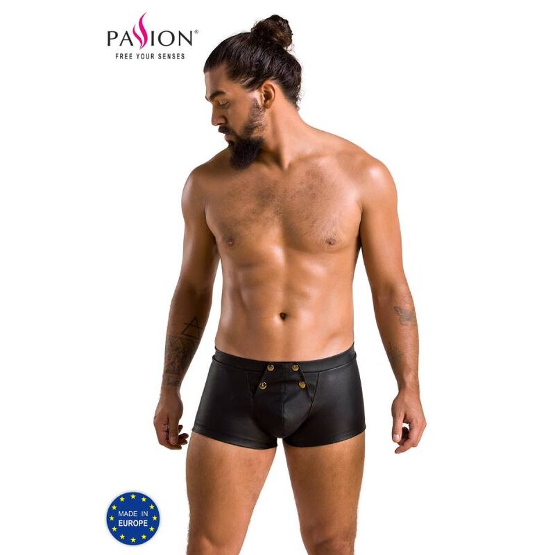 img_135941_a9fd261d76226e5b6e895fb09d97fb02_1 PASSION - 050 PATRICK SHORTS BLACK L/XL - Image 1