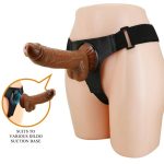 PRETTY LOVE - HARNESS BRIEFS UNIVERSAL HARNESS WITH DILDO MICHEAL 20 CM BLACK - Image 2