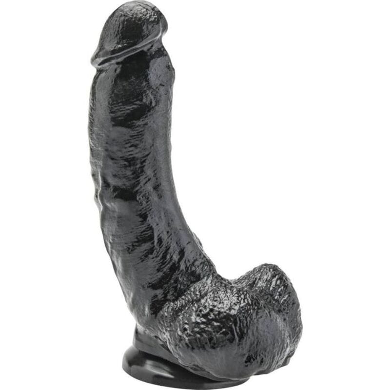 img_140371_8cae8dc3082692e0fce27edd6fba7fb5_1 GET REAL - DILDO 20,5 CM WITH BALLS BLACK - Image 1
