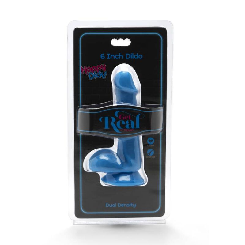 img_140416_64ecd23bfa9a5c3d92855c97f66113bd_1 GET REAL - HAPPY DICKS DILDO 12 CM BALLS BLUE - Image 2