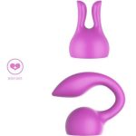 XOCOON - ATTACHMENTS PERSONAL MASSAGER FUCHSIA - Image 2