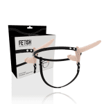 FETISH SUBMISSIVE HARNESS - DOUBLE PENETRATION FLESH - Image 2