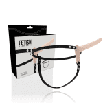 FETISH SUBMISSIVE HARNESS - FLESH SILICONE 15 CM - Image 2