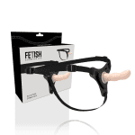 FETISH SUBMISSIVE HARNESS - FLESH SILICONE G-SPOT 12.5 CM - Image 2
