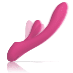 INTENSE - LUIGI RABBIT VIBRATOR PINK LIQUID SILICONE - Image 2