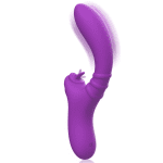 INTENSE - HARRY FLEXIBLE VIBRATOR WITH PURPLE TONGUE - Image 2