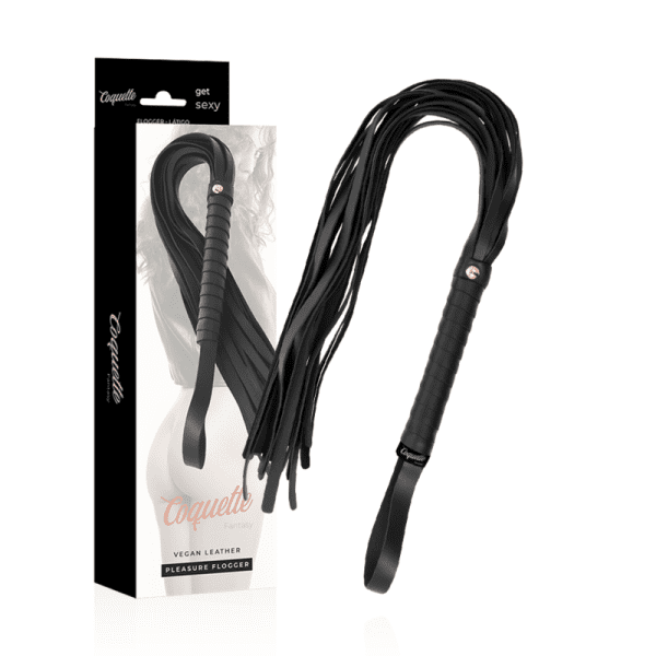 COQUETTE CHIC DESIRE - FANTASY VEGAN LEATHER FLOGGER