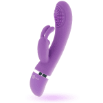 INTENSE - SUSY SILICONE RABBIT LILAC OSCILLATING VIBRATOR - Image 2