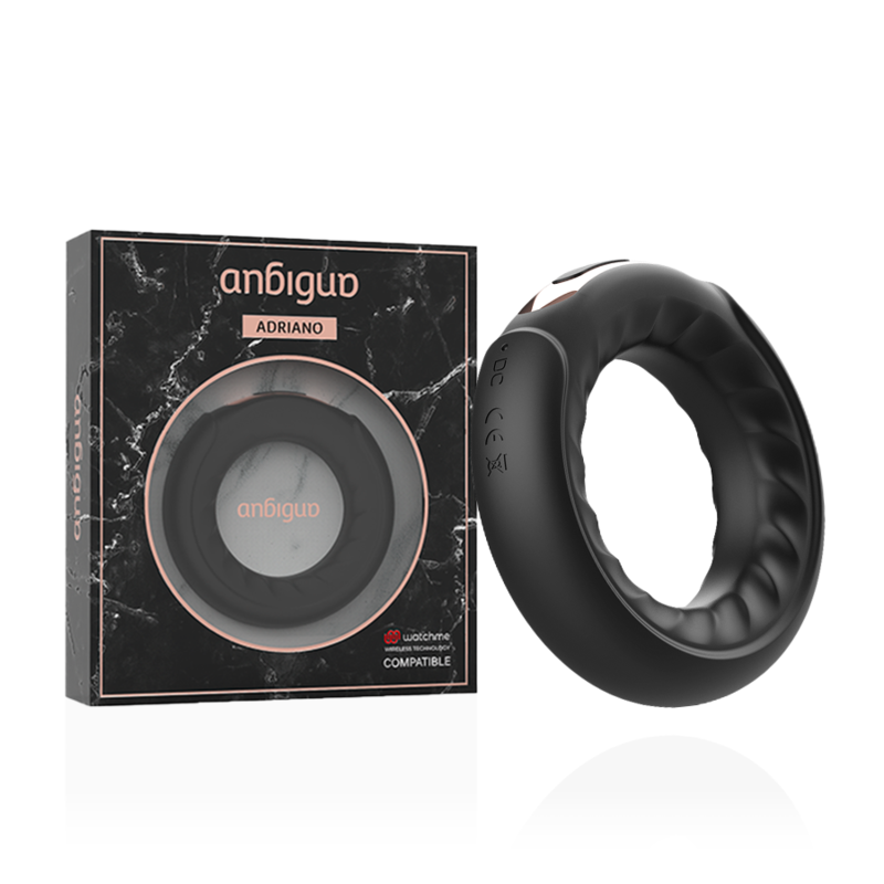 img_144653_aa042ca77061be03215250978e55ea25_1 ANBIGUO - ADRIANO VIBRATING RING COMPATIBLE WITH WATCHME WIRELESS TECHNOLOGY - Image 1
