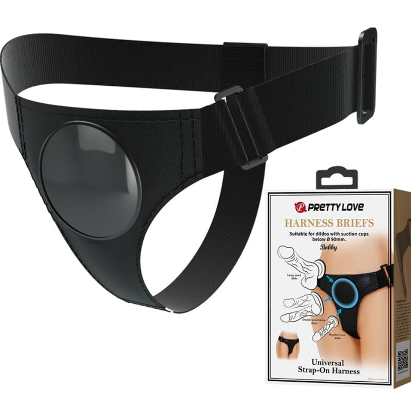 img_145099_64548369ff48d2eb21fd66a1173255b0_1 PRETTY LOVE - BLACK UNIVERSAL HARNESS - Image 2