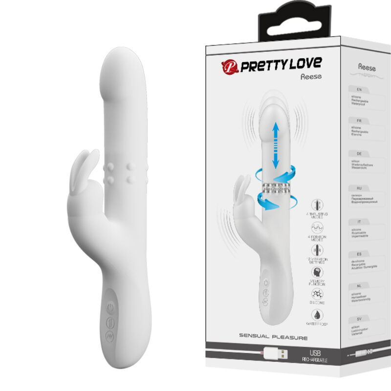 img_145597_90c0314728094caa14466867e126e5c7_1 PRETTY LOVE - REESE VIBRATOR WITH SILVER ROTATION - Image 1