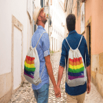PRIDE - COTTON LGBT FLAG BACKPACK - Image 2