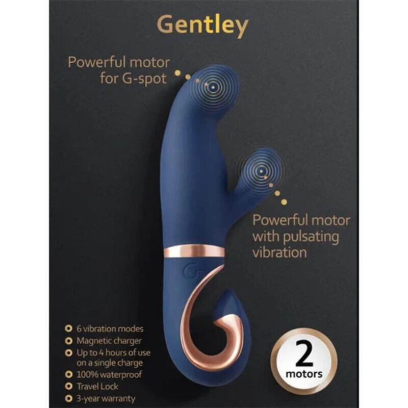 img_147880_fb0f4f8efebb59eb04baa61fee7addd5_1 G-VIBE - GENTLEY G-SPOT VIBE CARIBBEAN BLUE - Image 2