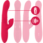 INTENSE - DUA MULTIFUNCTION RECHARGEABLE UP & DOWN VIBRATOR WITH RED TONGUE - Image 2