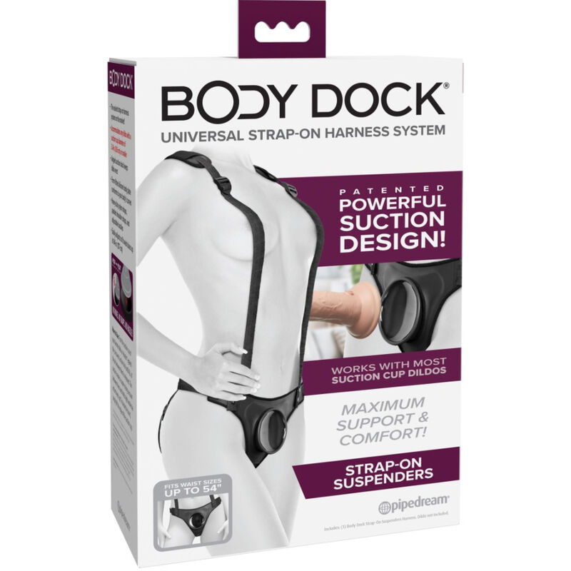 img_150297_5723a62746da02286a1c421d55748e68_1 PIPEDREAMS - BODY DOCK STRAP-ON SUSPENDERS - Image 1