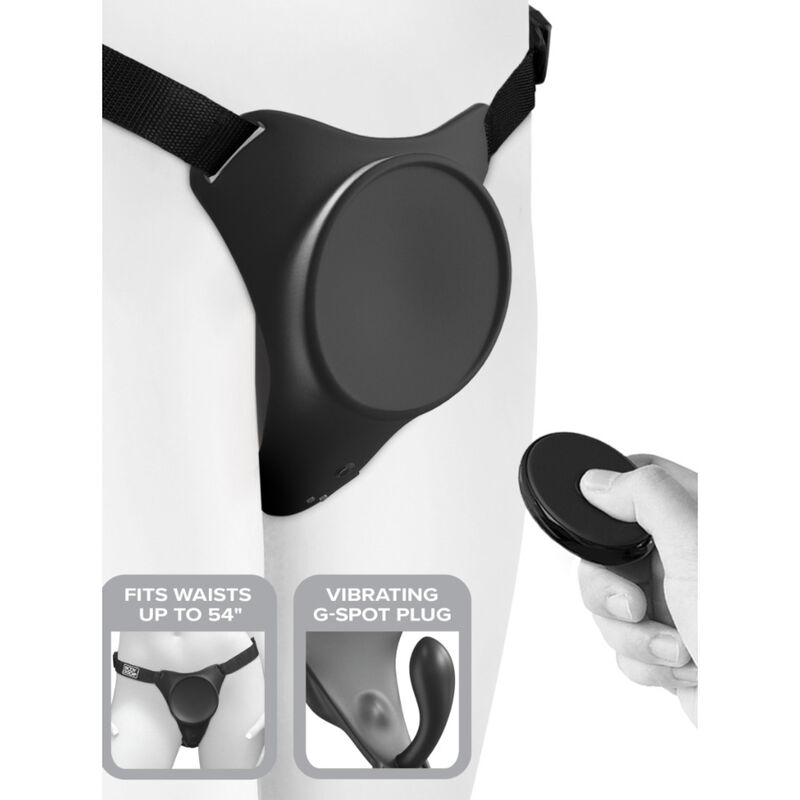 img_150299_2cf961979367e51a4a70e858b908560d_1 PIPEDREAMS - BODY DOCK G-SPOT PRO HARNESS - Image 2