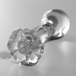NEBULA SERIES BY IBIZA - MODEL 2 ANAL PLUG BOROSILICATE GLASS CLEAR 11 CM -O- 3.5 CM - Image 2